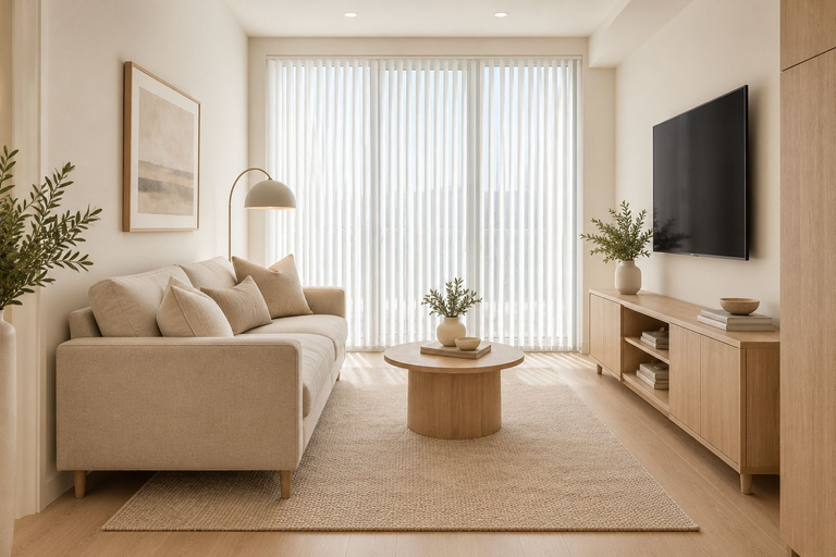Living area, Garden Vale Suites, Toronto