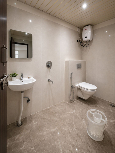 Bathroom 4, Hotel Chhaya, Aurangabad