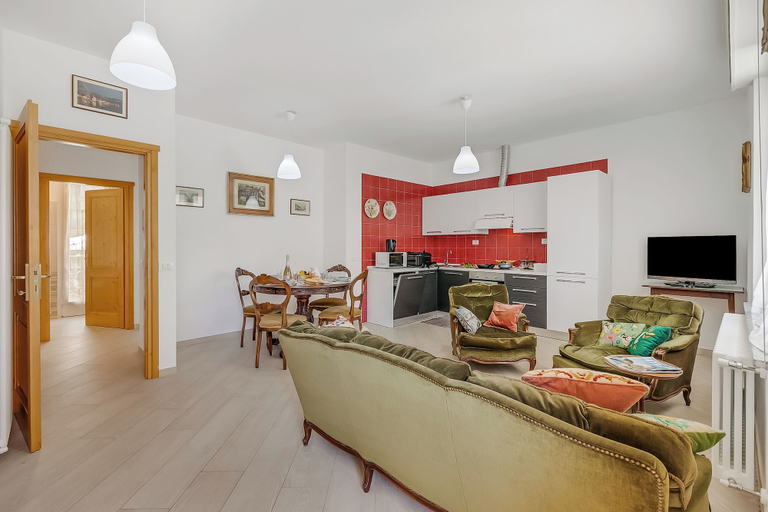 Living area 2, Casa Adelina, Center Flat With Private Garden, Verbano-Cusio-Ossola