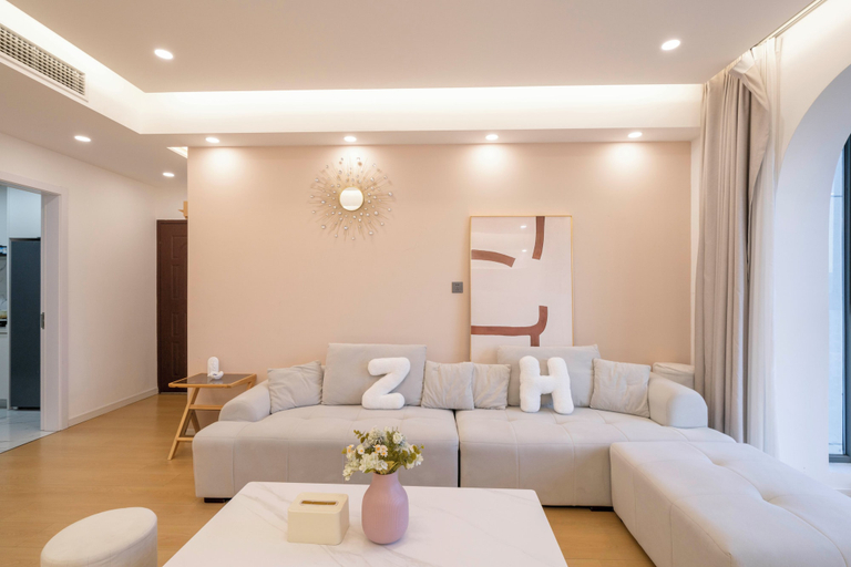 Interior detail, Zhome- Riverside Garden Fine Apt, Shanghai