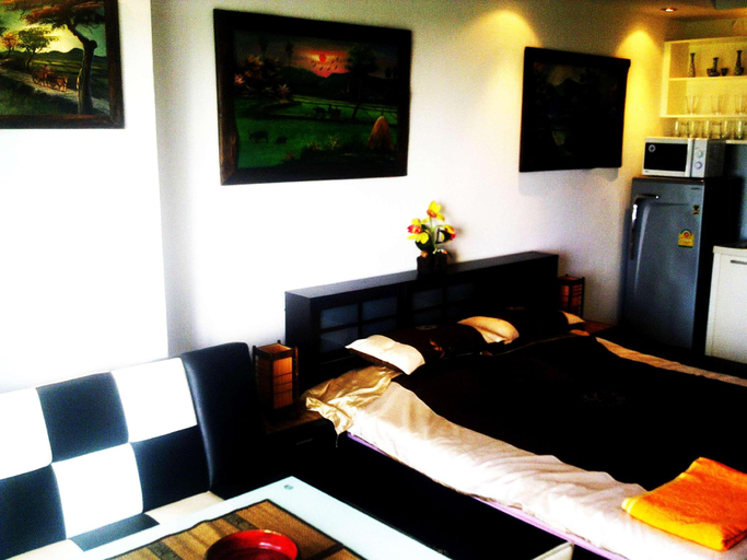 Bedroom, Wongamat Privacy by Good Luck Apartments, Pattaya