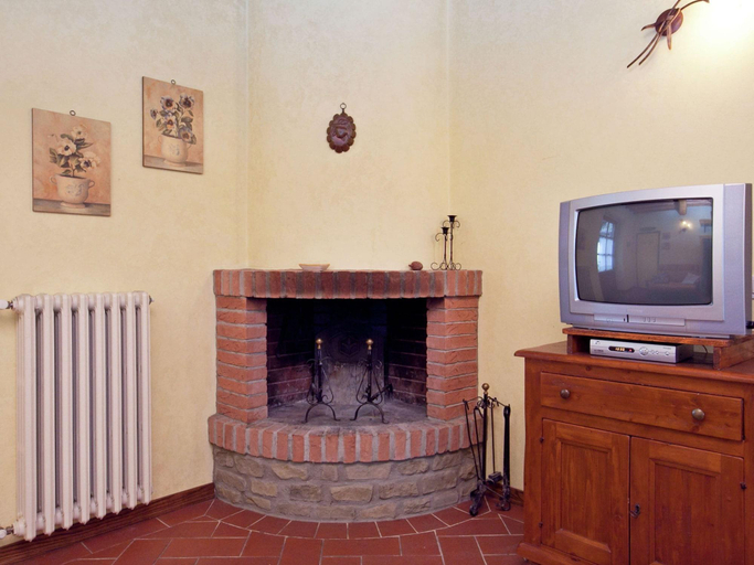 Bedroom 3, Detached Villa For 6 Pers With Outdoor Swimming P, Arezzo