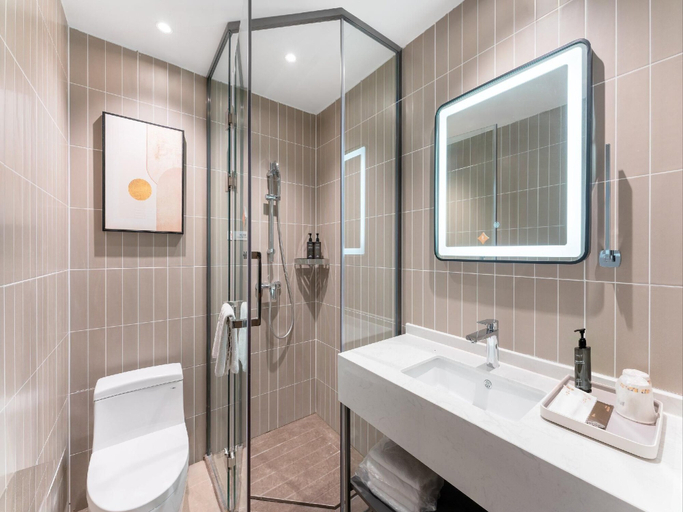Bathroom 4, Jinjiang Inn (Wenzhou Railway Station), Wenzhou