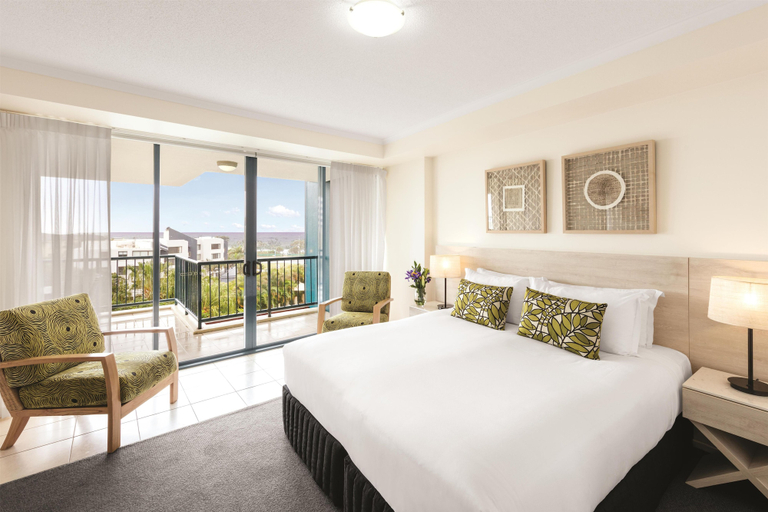Bedroom 3, Oaks Sunshine Coast Seaforth Resort, Maroochy - Maroochydore