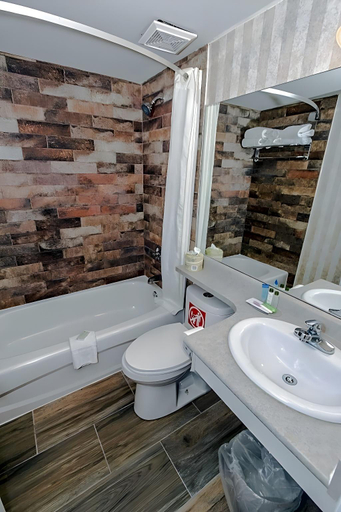 Bathroom 3, Canadas Best Value Inn Calgary Chinook Station, Division No. 6
