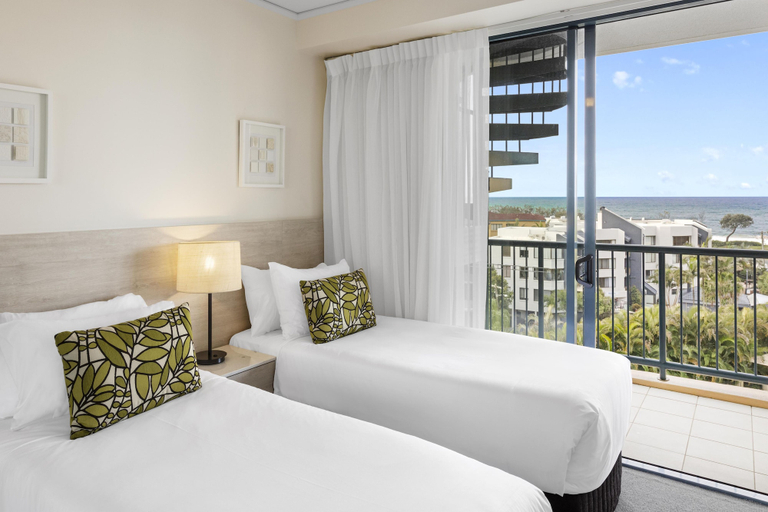 Bedroom 3, Oaks Sunshine Coast Seaforth Resort, Maroochy - Maroochydore