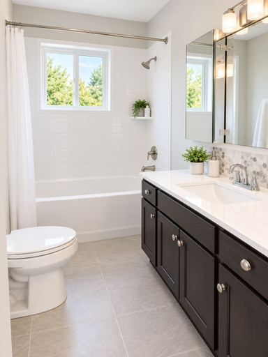 Bathroom 3, Kirkland Crew House, Timiskaming