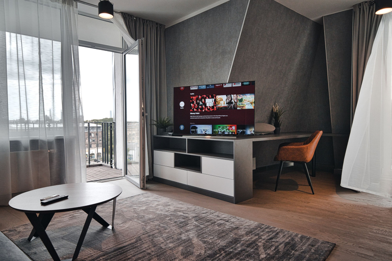 Living area 4, Park Alley Apartments with Private Parking, Riga