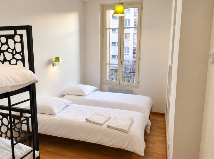 Bedroom 4, Appartement Lyon - Villeurbanne, Rhône
