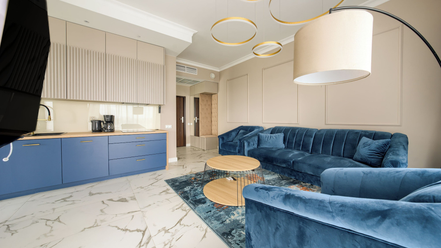 Living area 3, Apartamenty Sun & Snow Hanza Tower, Szczecin
