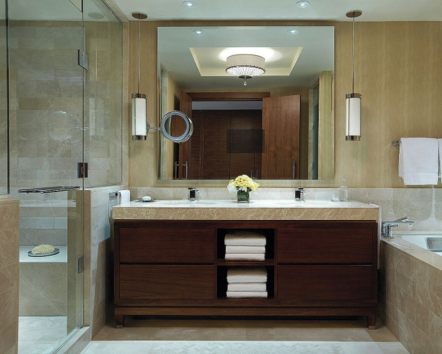 Bathroom 5, Four Seasons Hotel Baltimore, Baltimore