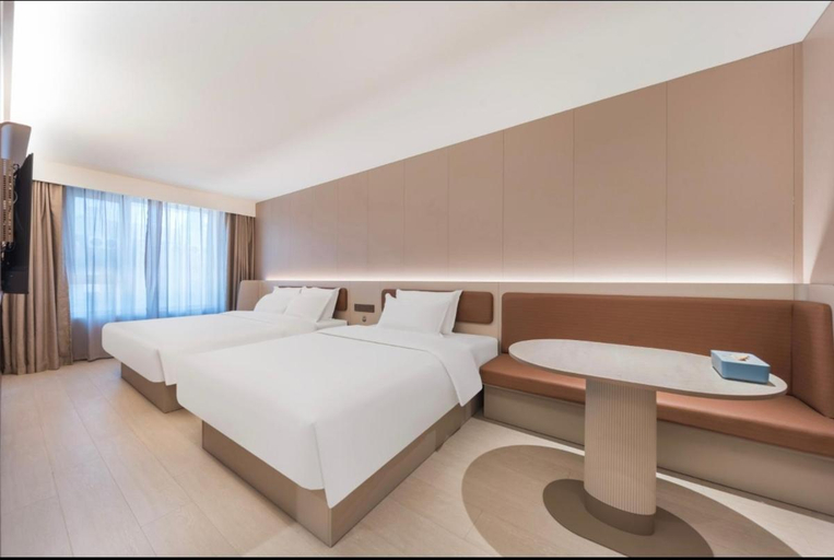 Bedroom 2, Hanting Hotel Qingdao Wusi Square, Qingdao