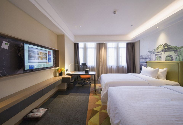 Bedroom 2, Hampton by Hilton zhumadian sports center, Zhumadian