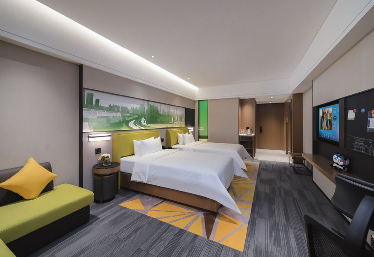 Bedroom 3, Hampton by Hilton Chongqing Qianjiang, Chongqing