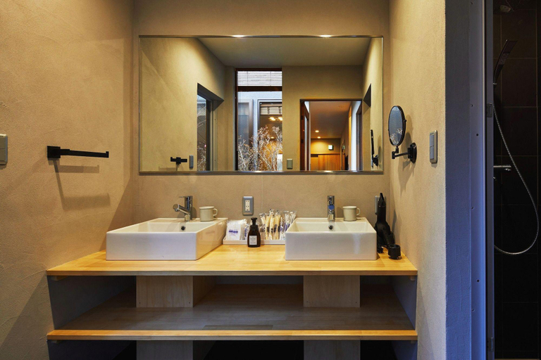 Bathroom, Hanare Kyoto Hachijoguchi, Kyoto