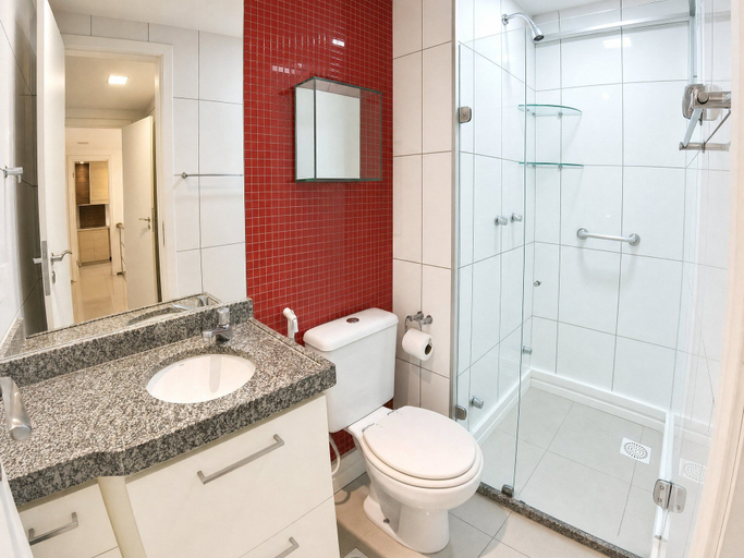 Bathroom 2, Penthouse 200 Meters From the Beachfront Fair, Fortaleza