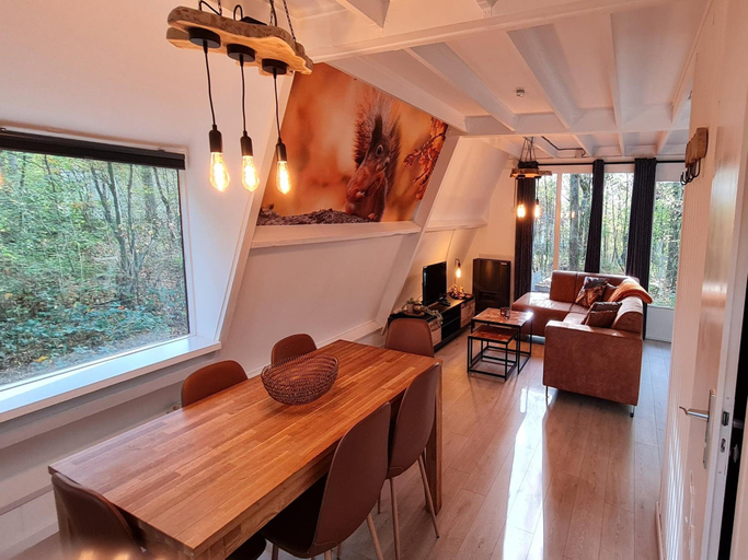 Restaurant, Cozy Ardennes Chalet near Durbuy, Luxembourg