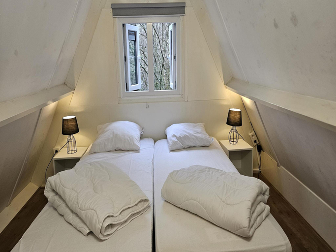 Bedroom 2, Fenced Country Chalet in Durbuy, Luxembourg