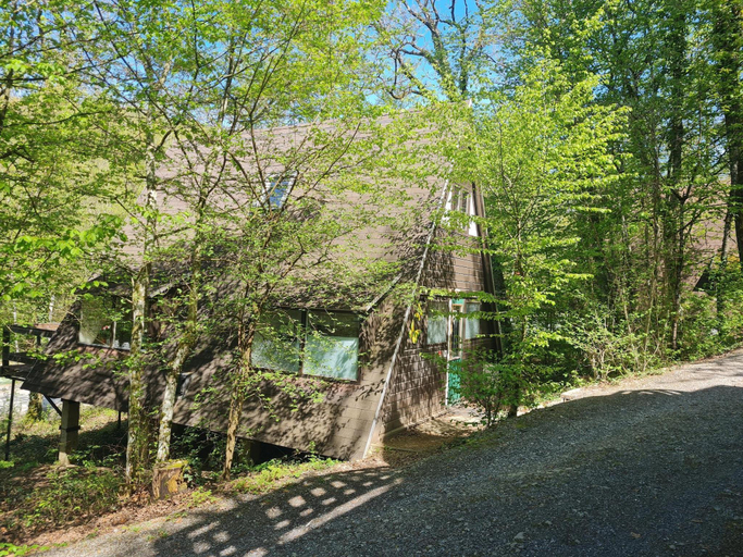 Exterior view, Serene Vacation Chalet in Durbuy, Luxembourg