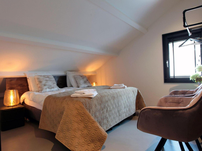 Bedroom 5, Schoorl Villa with Fireplace, Bergen