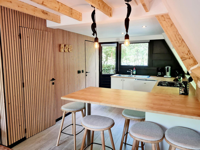 Kitchen 5, Stylish Chalet Haven near Durbuy, Luxembourg