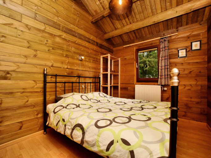 Bedroom 3, Chalet in Barvaux with fenced garden, Luxembourg