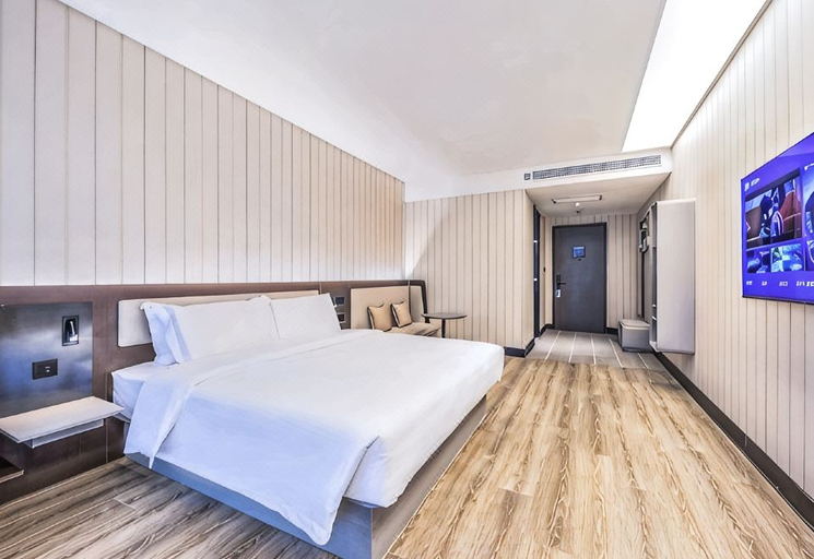 Bedroom, HanTing Hotel (Binzhou Bohai International BinYi Affiliated Hospital), Binzhou