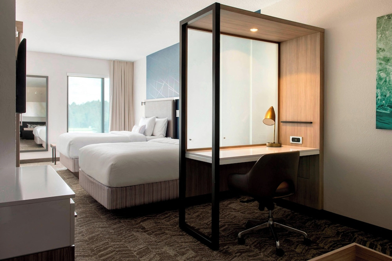 Bedroom 2, SpringHill Suites by Marriott Tampa Suncoast Parkway, Pasco