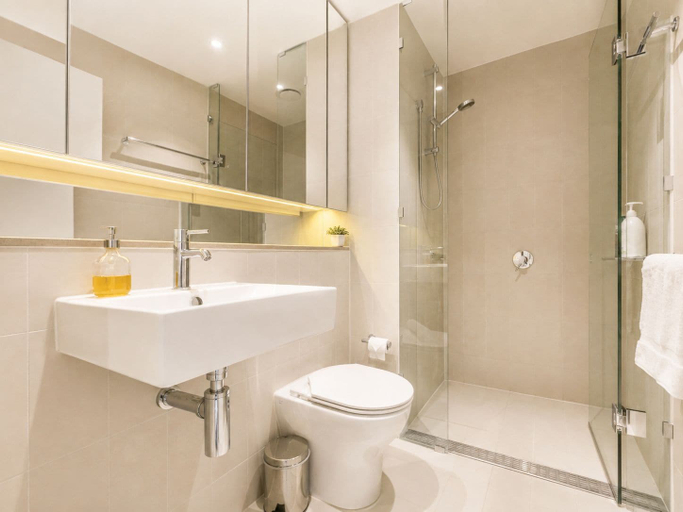 Bathroom 3, Kula Docklands, Melbourne