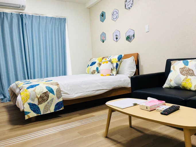 Bedroom, AFP Tennoji Apartment, Osaka