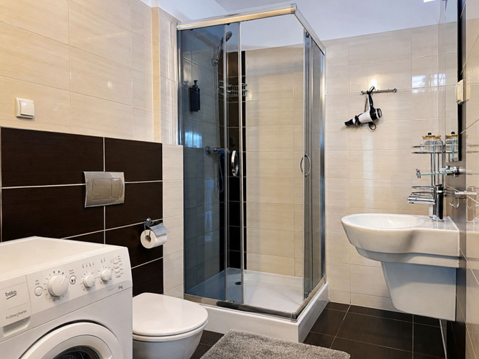 Bathroom, MARGI City 7 Apartament, Szczecin
