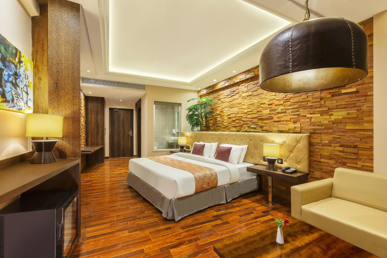Bedroom 2, Sterling Palm Bliss Wellness Resort, Rishikesh, Garhwal