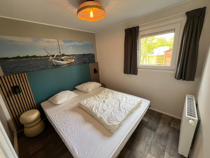 Bedroom 2, Chalet in Friesland with Play Area, Tytsjerksteradiel