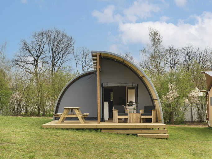 Exterior view 2, Glamping Tent in Netherlands with Pop-Up Charm, Wierden