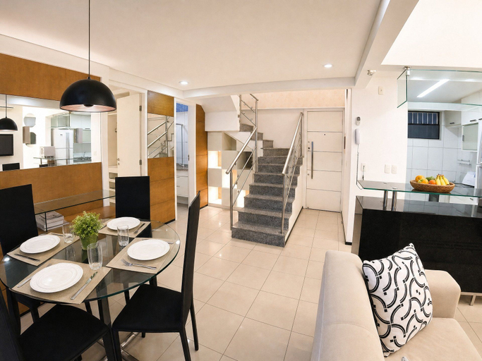 Dining, Penthouse 200 Meters From the Beachfront Fair, Fortaleza