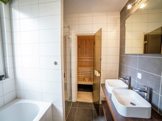 Bathroom 4, Luxury Villa in Maastricht with Sauna, Limburg