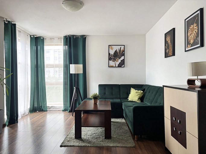 Living area, MARGI City 4 Apartament, Szczecin