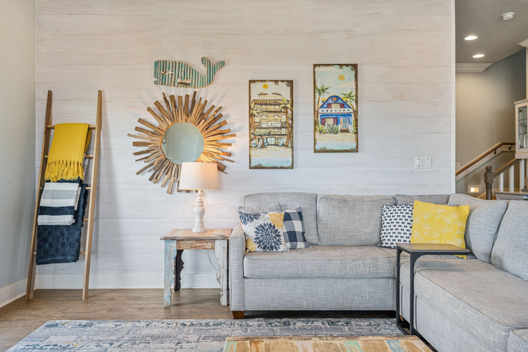 Living area 3, Easy Breezy 4 Bedroom Home, Galveston