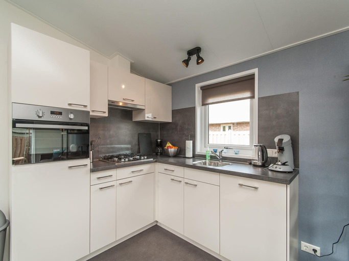 Kitchen, Cozy Beachside Base with Dual Terraces, Noordwijk
