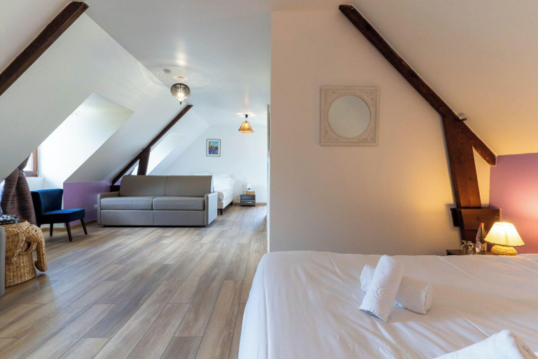 Bedroom 2, Château de Tilly, Eure