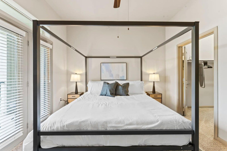 Room 2, Elegant 2BR King Suite Fast Wifi 8 min to DT, Travis