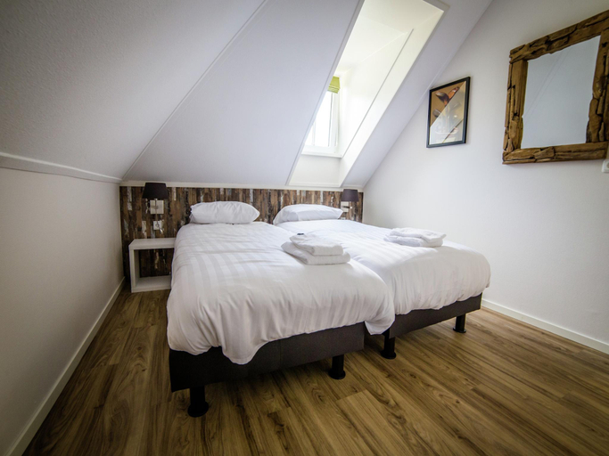 Bedroom 3, Luxury Villa in Maastricht with Sauna, Limburg