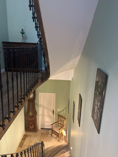Staircase, Le Dorat Bright & Quiet, Haute-Vienne