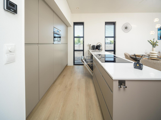 Kitchen, Waterfront Villa with Private Rooftop