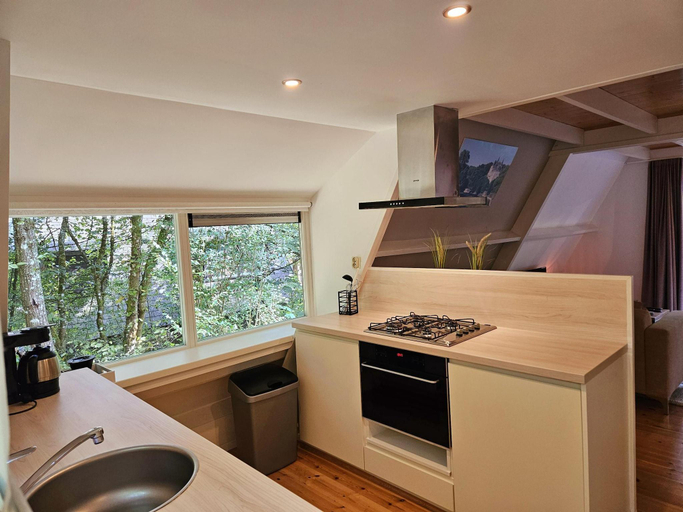 Kitchen 2, Lovely Private Chalet near Durbuy, Luxembourg