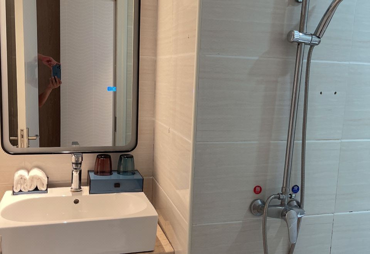 Bathroom 3, Echarm Hotel Guangzhou Tiyu West Raod Metro Station, Guangzhou