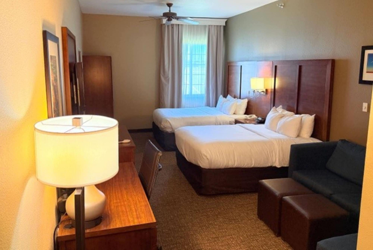 Bedroom 3, Hawthorn Extended Stay by Wyndham Amarillo, Randall