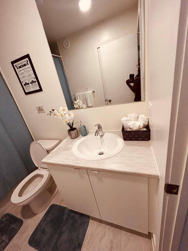 Bathroom, Modern 2br,2ba Near Brock & Niagara, Niagara