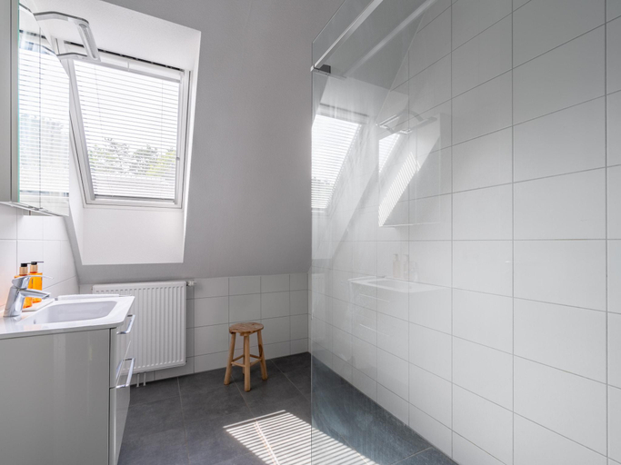 Bathroom 2, Spacious and bright 10-person holiday villa, Texel