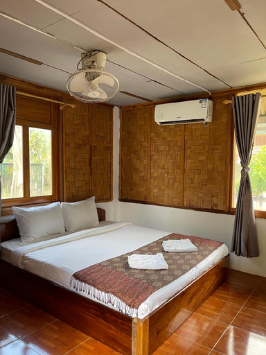 Bedroom 2, Nong Khiaw Ing Ing Mountain View, Ngoi